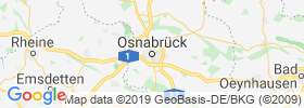 Osnabrueck map